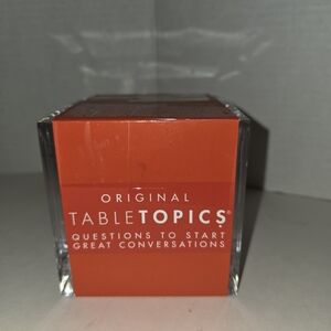 Table Topics Original Conversation Game Cube New Sealed Family Game Night New